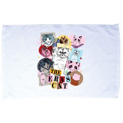 The Cat Eras In My Cat Mom Era Cat Lover Microfiber Hand Towel