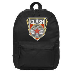 The C.L.A.S.H Est 1976 Shield 16 in Basic Backpack