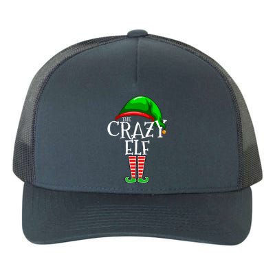 The Crazy Elf Family Matching Group Christmas Gift Funny Yupoong Adult 5-Panel Trucker Hat