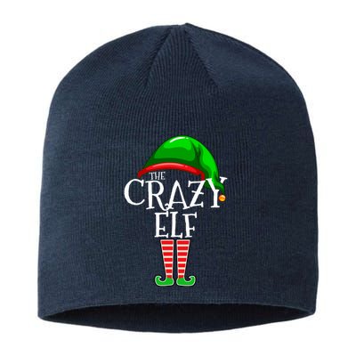 The Crazy Elf Family Matching Group Christmas Gift Funny Sustainable Beanie