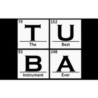 Tuba Chemistry Elements Tubist Jazz Music Tuba Player Bumper Sticker