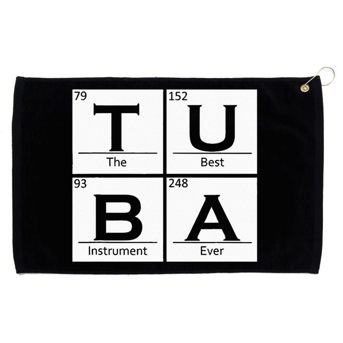 Tuba Chemistry Elements Tubist Jazz Music Tuba Player Grommeted Golf Towel