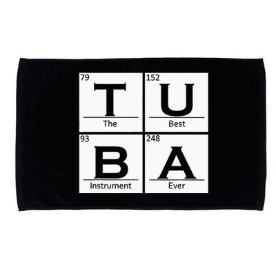 Tuba Chemistry Elements Tubist Jazz Music Tuba Player Microfiber Hand Towel