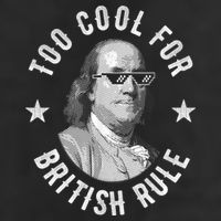 Too Cool For British Rule Funny Ben Benjamin Franklin 4th Of July Cool Comfort Performance Bucket Hat