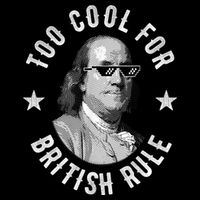 Too Cool For British Rule Funny Ben Benjamin Franklin 4th Of July Impact Tech Backpack