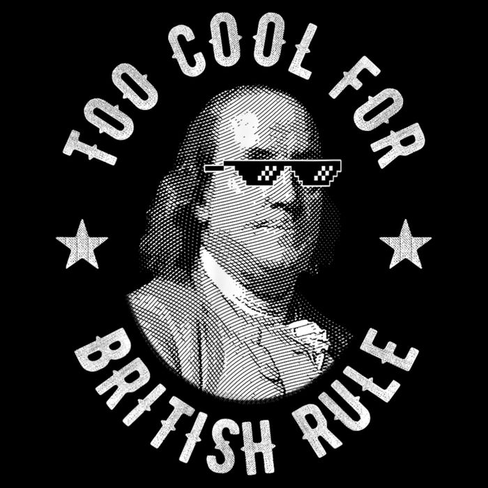 Too Cool For British Rule Funny Ben Benjamin Franklin 4th Of July Impact Tech Backpack