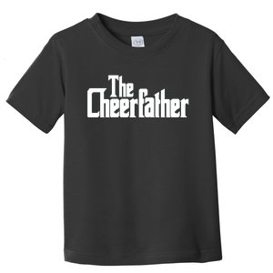 The Cheerfather Fathers Day Cheerleader Gift Toddler T-Shirt