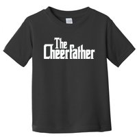 The Cheerfather Fathers Day Cheerleader Gift Toddler T-Shirt