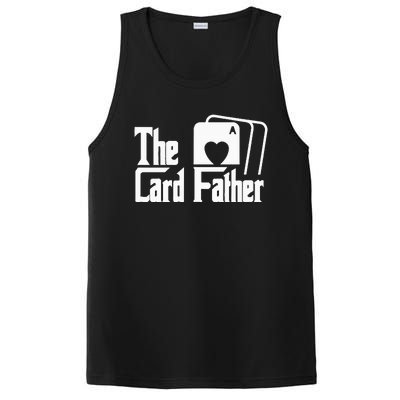 The Card Father Funny Poker Game Cards Playing Father PosiCharge Competitor Tank