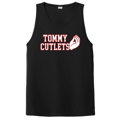 Tommy Cutlets Football Quarterback Ny Italian Hand Gesture PosiCharge Competitor Tank