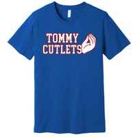 Tommy Cutlets Football Quarterback Ny Italian Hand Gesture Premium T-Shirt