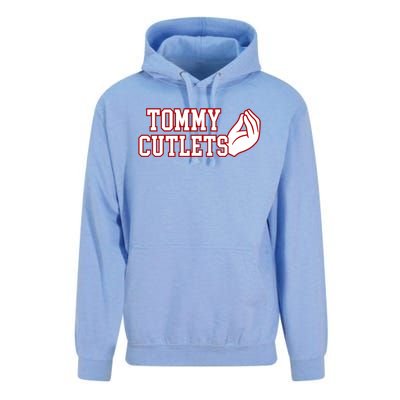 Tommy Cutlets Football Quarterback Ny Italian Hand Gesture Unisex Surf Hoodie