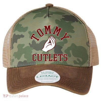 Tommy Cutlets Funny Italian Hand Football Legacy Tie Dye Trucker Hat