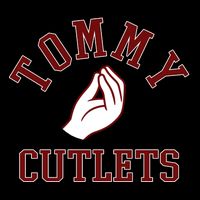 Tommy Cutlets Funny Italian Hand Football Button