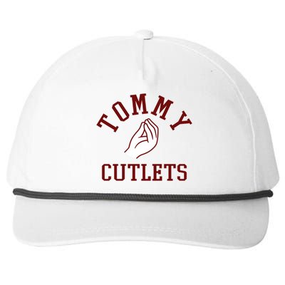 Tommy Cutlets Funny Italian Hand Football Snapback Five-Panel Rope Hat