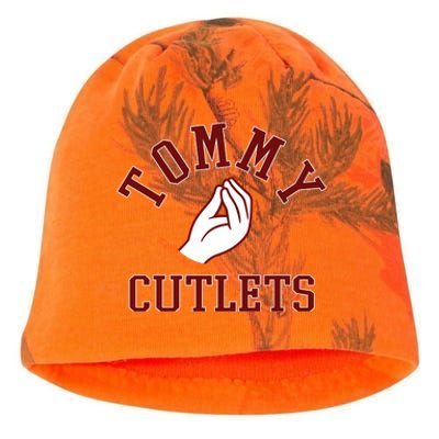 Tommy Cutlets Funny Italian Hand Football Kati - Camo Knit Beanie