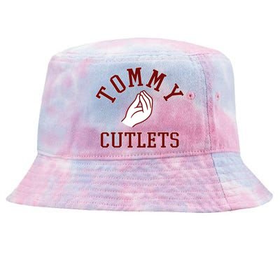 Tommy Cutlets Funny Italian Hand Football Tie-Dyed Bucket Hat