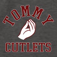 Tommy Cutlets Funny Italian Hand Football Vector Backpack