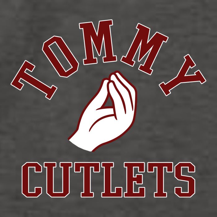 Tommy Cutlets Funny Italian Hand Football Vector Backpack