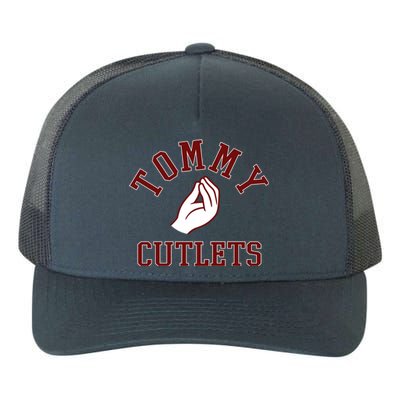 Tommy Cutlets Funny Italian Hand Football Yupoong Adult 5-Panel Trucker Hat