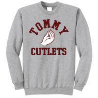 Tommy Cutlets Funny Italian Hand Football Sweatshirt