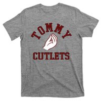 Tommy Cutlets Funny Italian Hand Football T-Shirt