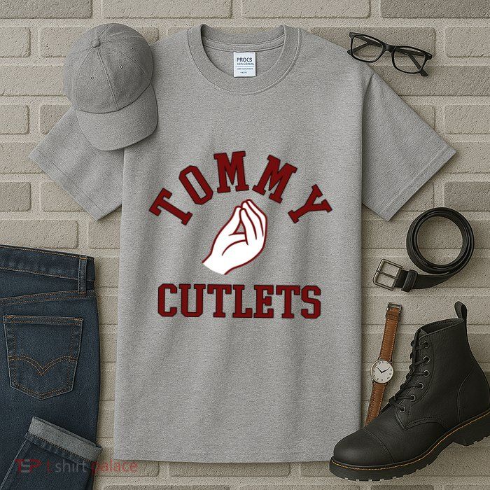 Tommy Cutlets Funny Italian Hand Football Tall T-Shirt