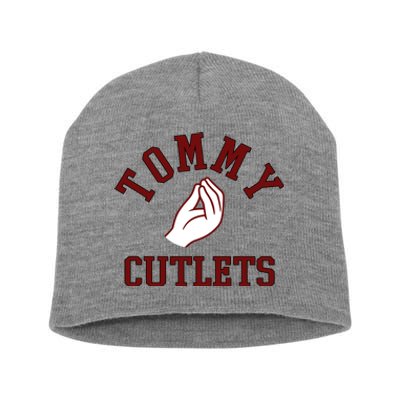 Tommy Cutlets Funny Italian Hand Football Short Acrylic Beanie