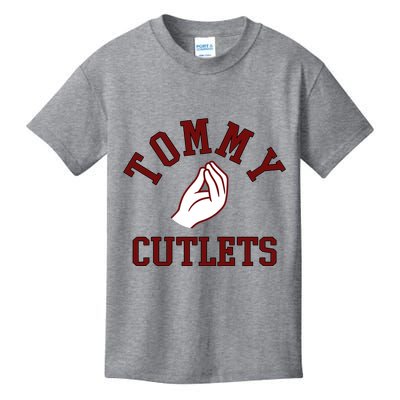 Tommy Cutlets Funny Italian Hand Football Kids T-Shirt