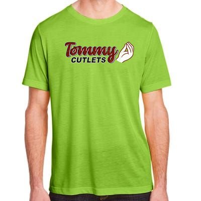 Tommy Cutlets Football Quarterback Funny Vintage Adult ChromaSoft Performance T-Shirt