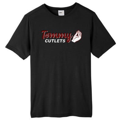 Tommy Cutlets Football Quarterback Funny Vintage Tall Fusion ChromaSoft Performance T-Shirt