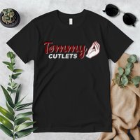 Tommy Cutlets Football Quarterback Funny Vintage Premium T-Shirt