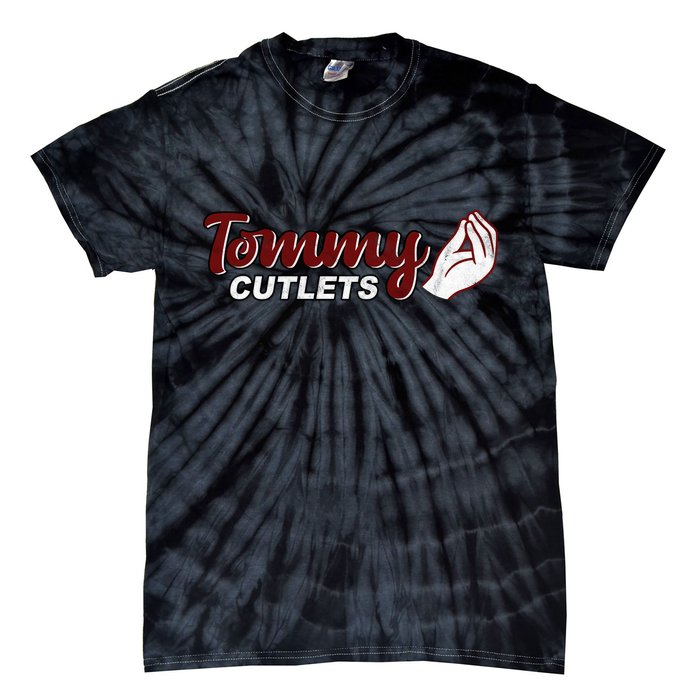 Tommy Cutlets Football Quarterback Funny Vintage Tie-Dye T-Shirt