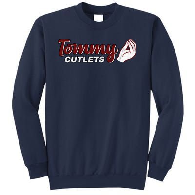 Tommy Cutlets Football Quarterback Funny Vintage Sweatshirt