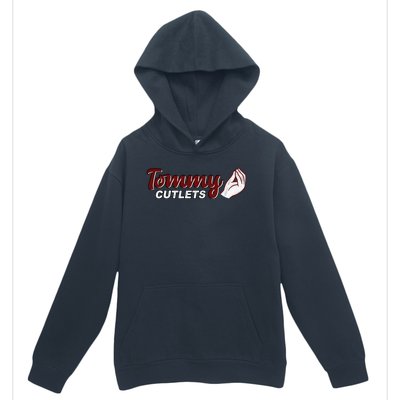 Tommy Cutlets Football Quarterback Funny Vintage Urban Pullover Hoodie