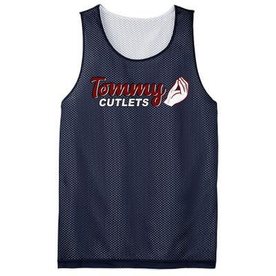 Tommy Cutlets Football Quarterback Funny Vintage Mesh Reversible Basketball Jersey Tank