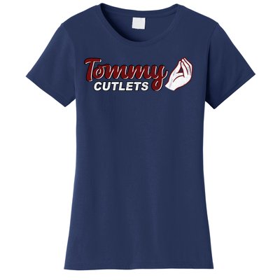 Tommy Cutlets Football Quarterback Funny Vintage Women's T-Shirt