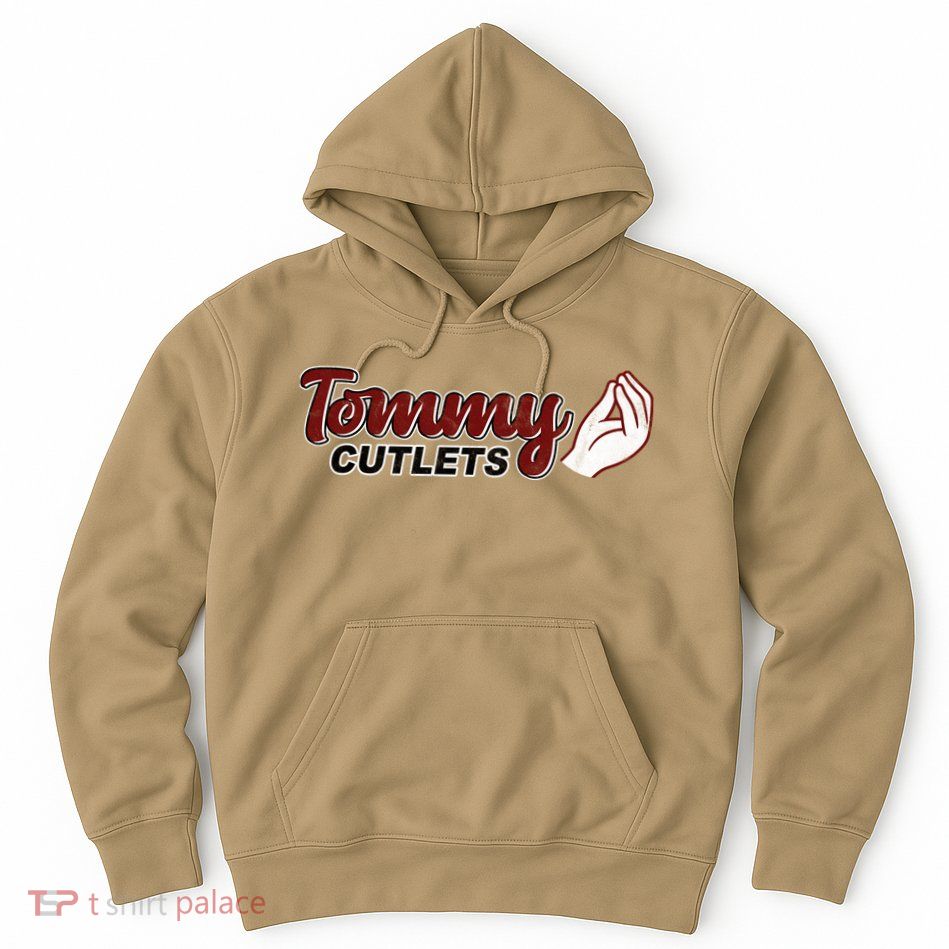 Tommy Cutlets Football Quarterback Funny Vintage Hoodie