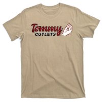 Tommy Cutlets Football Quarterback Funny Vintage T-Shirt