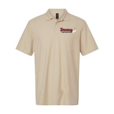 Tommy Cutlets Football Quarterback Funny Vintage Softstyle Adult Sport Polo