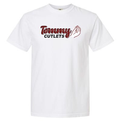 Tommy Cutlets Football Quarterback Funny Vintage Garment-Dyed Heavyweight T-Shirt