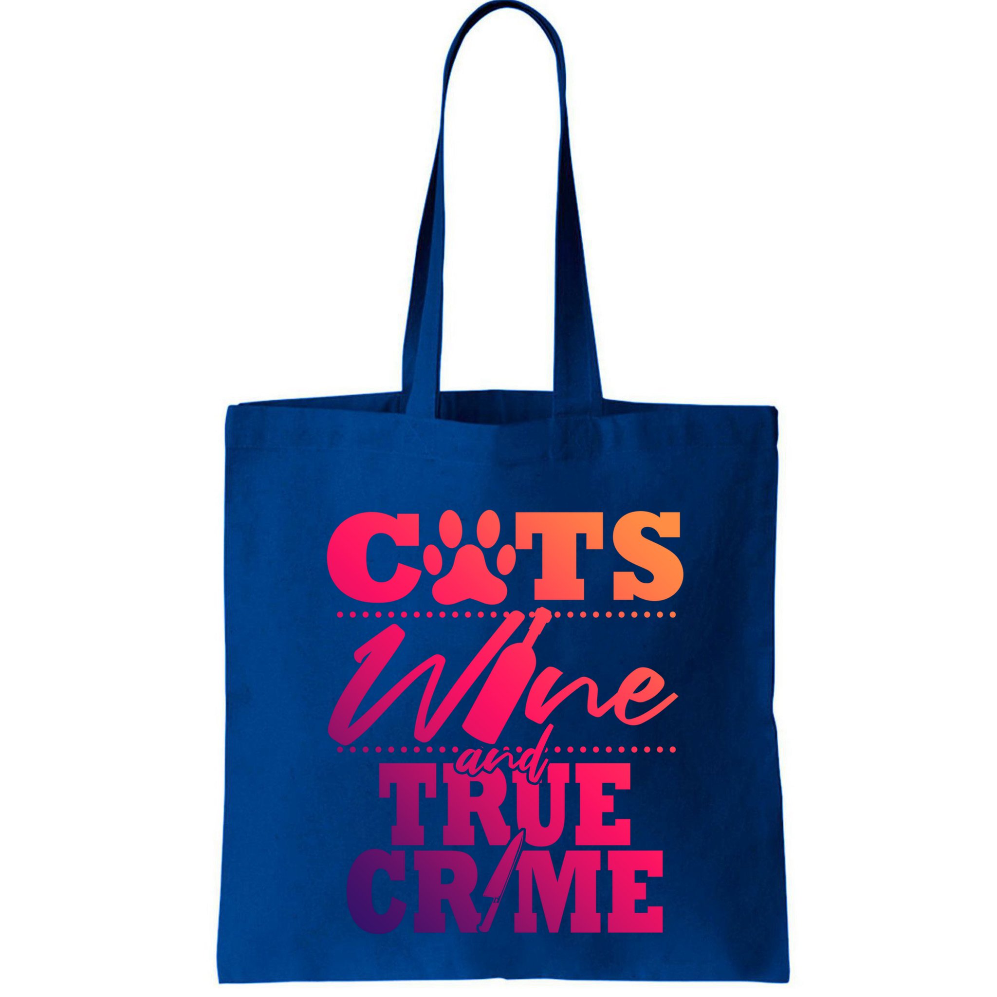 True Crime Fan Cat Mom Addict Wine Funny Gift Shows Podcasts Meaningful Gift Bag