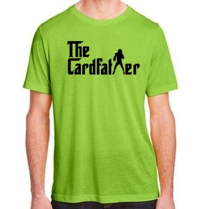 The Cardfather Funny Football Card Collector Trading Cards Adult ChromaSoft Performance T-Shirt