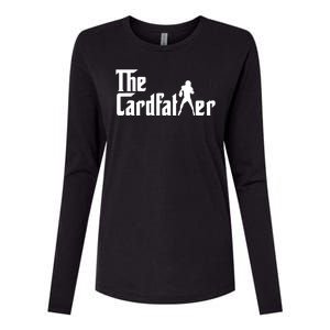 The Cardfather Funny Football Card Collector Trading Cards Womens Cotton Relaxed Long Sleeve T-Shirt