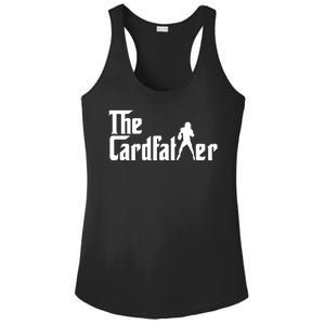 The Cardfather Funny Football Card Collector Trading Cards Ladies PosiCharge Competitor Racerback Tank