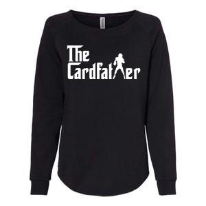 The Cardfather Funny Football Card Collector Trading Cards Womens California Wash Sweatshirt