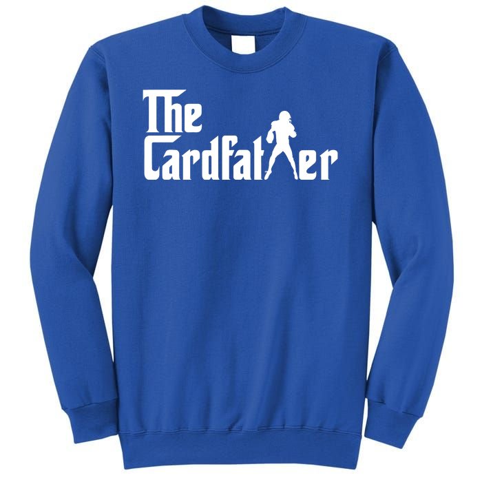 The Cardfather Funny Football Card Collector Trading Cards Sweatshirt