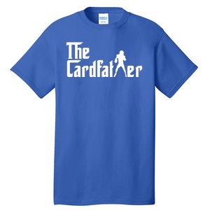 The Cardfather Funny Football Card Collector Trading Cards Tall T-Shirt