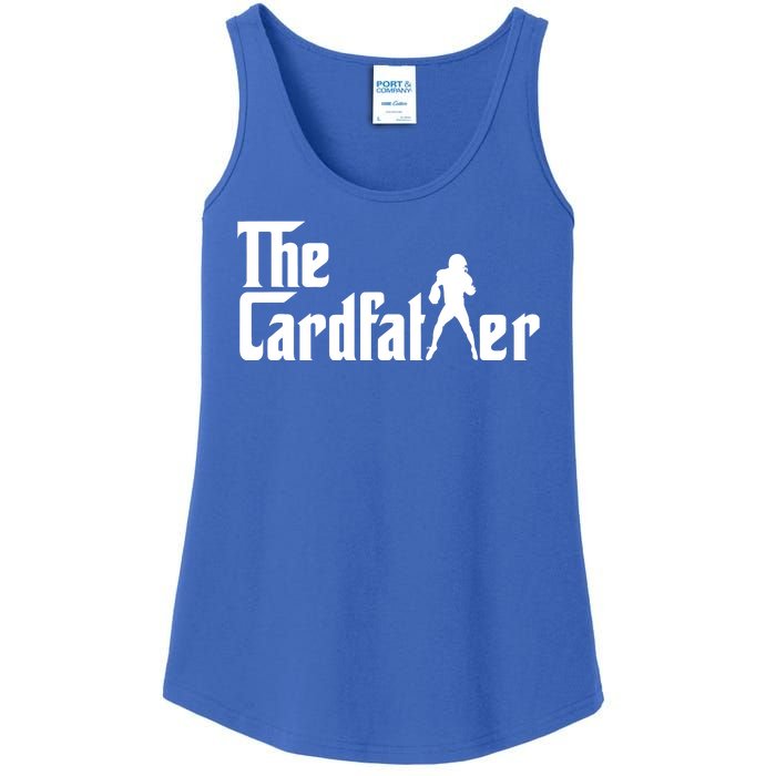 The Cardfather Funny Football Card Collector Trading Cards Ladies Essential Tank