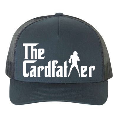 The Cardfather Funny Football Card Collector Trading Cards Yupoong Adult 5-Panel Trucker Hat